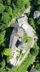 Le Château de Reinhardstein - La Wallonie vue ciel