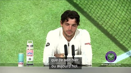 Wimbledon - Fritz : "Je me suis dit que Mpetshi Perricard irait au lit en repensant à ce qui venait de se passer..."