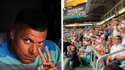 Mbappé entra a la cancha y vuelve locos a la afición del Real Madrid