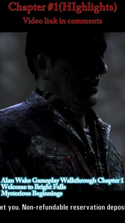 Darkness Awakens | Alan Wake – Part 1 🔦 #Shorts