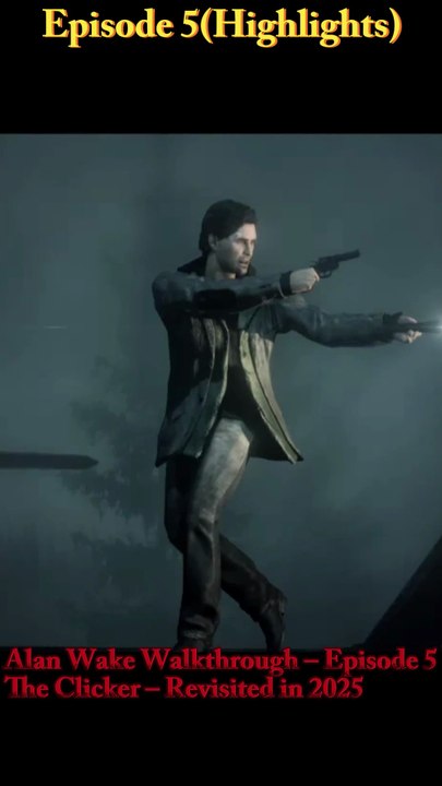 Darkness Tightens Its Grip | Alan Wake – Part 5 ⚡🕯️ #Shorts