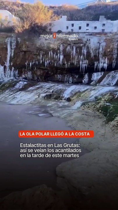 ❄️ La ola polar afectó a la costa rionegrina
