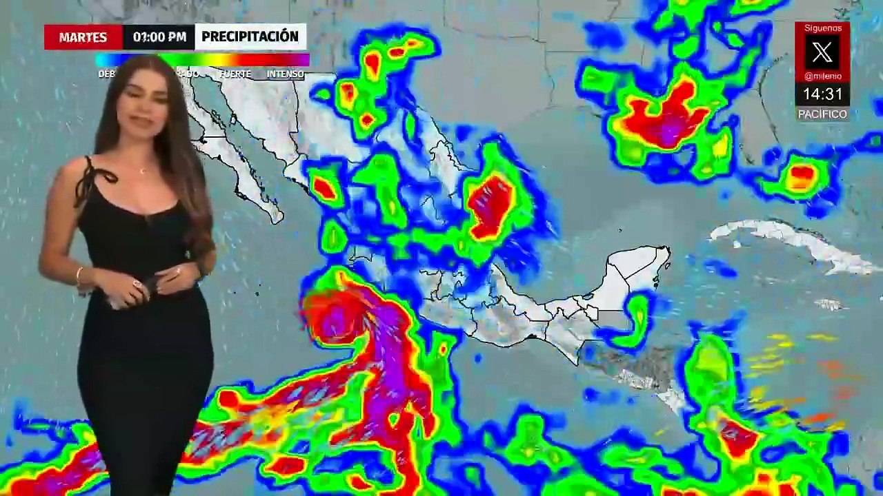Clima de hoy martes 1 de julio de 2025 | Pronóstico con Sandy Tok