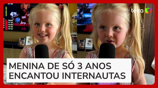 Filha de Nico Hulkenberg viraliza ao falar nomes de todos os pilotos da Fórmula 1