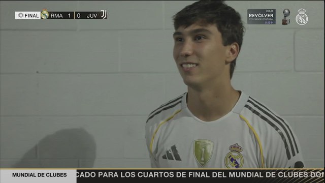 Declaraciones de Gonzalo tras el Real Madrid - Juventus