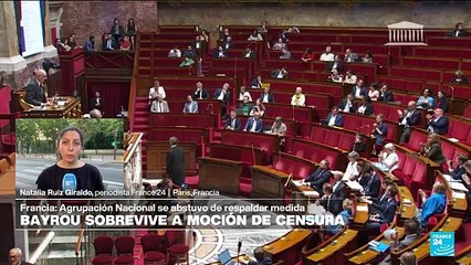 Informe desde París: Bayrou sobrevive a la octava moción de censura, ¿ahora qué?