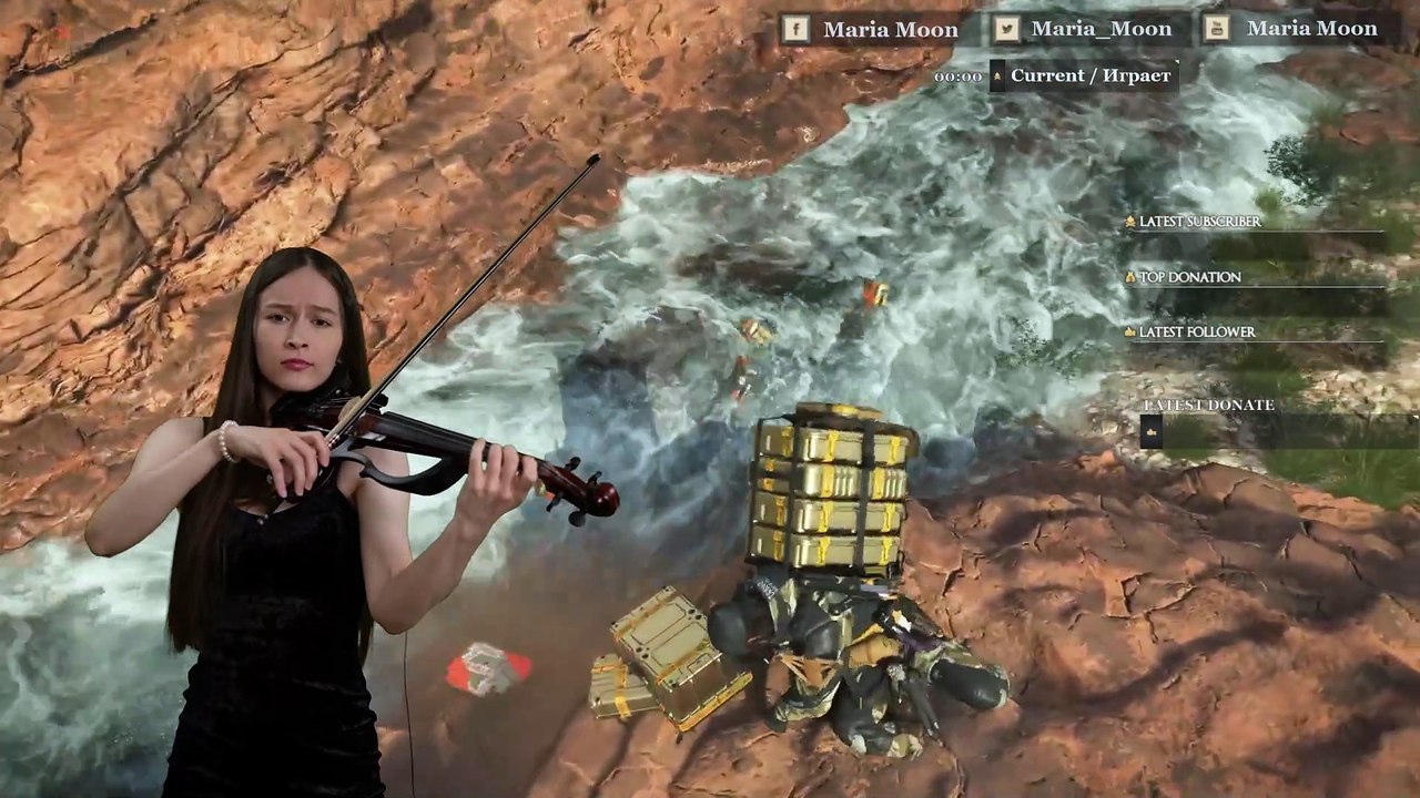 🎻 Caroline Polachek – On The Beach (violin cover)| Death Stranding 2 🌊✨