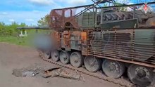 動画：ロシア、ほぼ無傷のウクライナ軍レオパルト2A6戦車を鹵獲