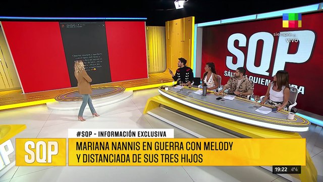 EL MENSAJE DE CHARLOTTE A FAVOR DE MARIANA NANNIS