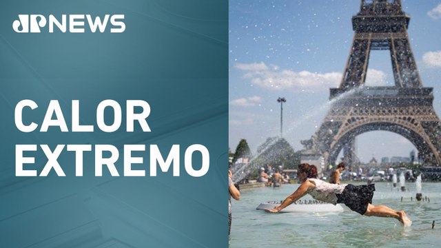Europa enfrenta onda de calor com temperaturas recordes
