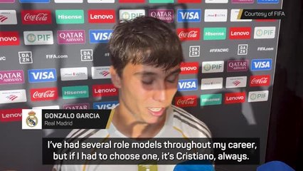 New Real Madrid star Gonzalo says Cristiano Ronaldo is his idol
