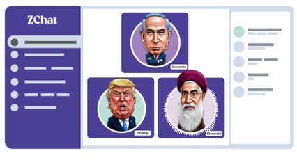 Netanyahu calls Trump and Ali Hosseini Khamenei (Parody)