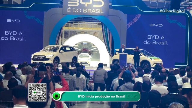 BYD inicia produção no Brasil; veja os detalhes