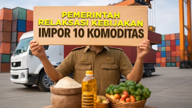 Pemerintah Relaksasi Kebijakan Impor 10 Komoditas