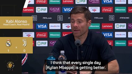 Mbappe improving 'every day', claims Alonso