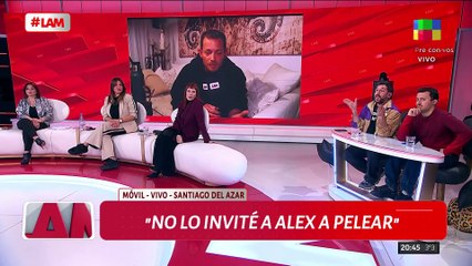 EL VIDEO DE LA PELEA DE ALEX CANIGGIA, MELODY LUZ Y SANTIAGO DEL AZAR