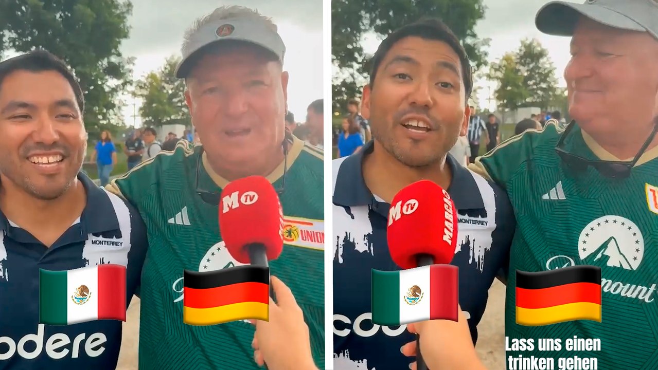 Afición de Rayados y Borussia Dortmund tienen choque cultural y así conviven previo al partido