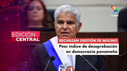 Cae la confianza ciudadana del pdte. Mulino a un año de gestión