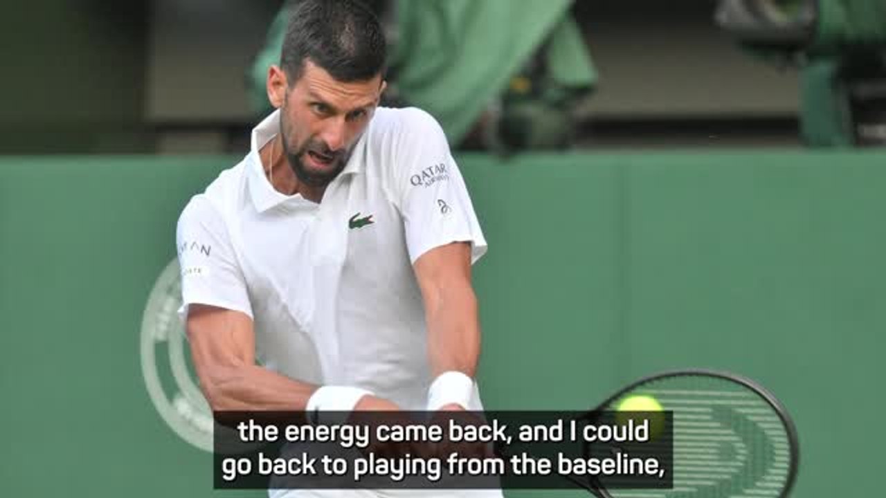 'I should be happy' - Djokovic on first-round win at Wimbledon