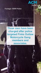 Police charge three in Outlaw Motorcycle Gang blitz