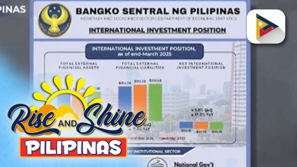 Net External Liability ng Pilipinas, tumaas sa nitong March 2025; DSWD, sinimulan na ang prepositioning ng ‘ready-to-eat’ food packs sa mga pantalan