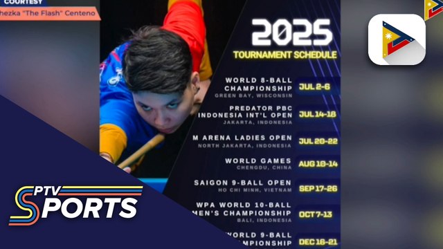 Chezka Centeno, sasabak sa World 8-Ball Championship, predator PBC Indonesia Int’l Open, At M Arena Ladies Open
