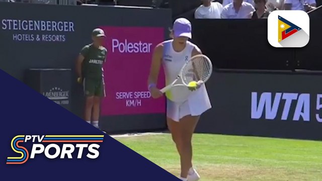 Polish Tennis Player Iga Świątek, naniniwalang dagdag pressure ang sunod-sunod na match schedules