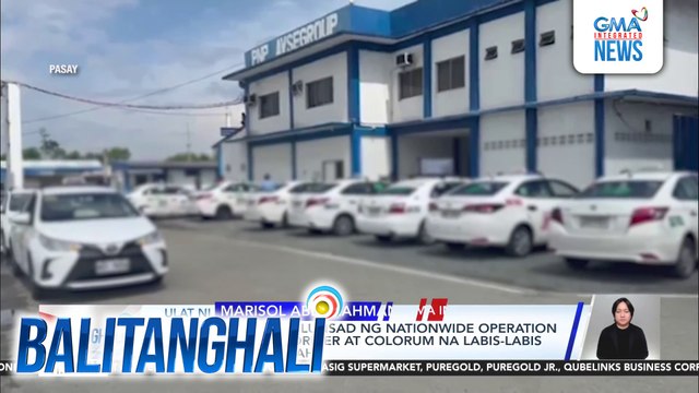PNP-AVSEGROUP, naglunsad ng nationwide operation laban sa mga taxi driver at colorum na labis-labis maningil ng pamasahe | Balitanghali