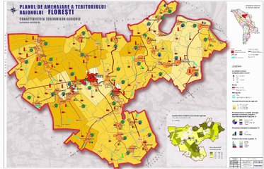 Map of Floresti District. Peta Raion Floresti. Floresti District Map. Map of District of Floresti. District of Floresti Map. Harta raionului Florești. Mapa do Distrito de Floresti. Carte du raion de Floresti. Mapa del distrito de Floresti. フロレスティ地区の地図