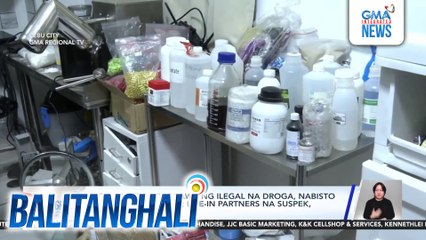 Mga gamit sa paggawa ng ilegal na droga, nabisto sa isang apartment; live-in partners na suspek, arestado | Balitanghali