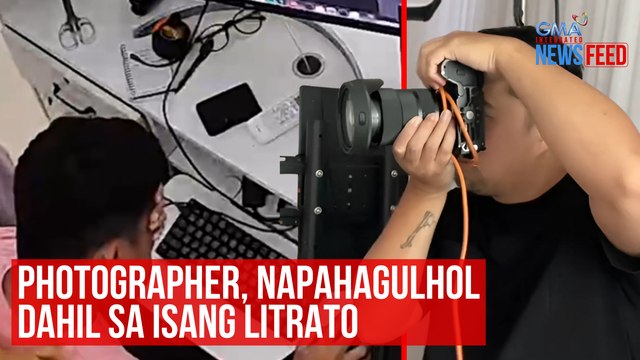 Photographer, napahagulhol dahil sa isang litrato | GMA Integrated Newsfeed