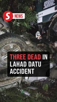 Lahad Datu crash claims three lives