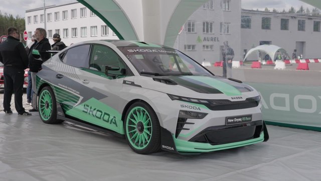 Der neue Škoda Elroq RS - Serienmäßig Adaptives DCC-Fahrwerk mit spezifischer Abstimmung und steiferen Stabilisatoren
