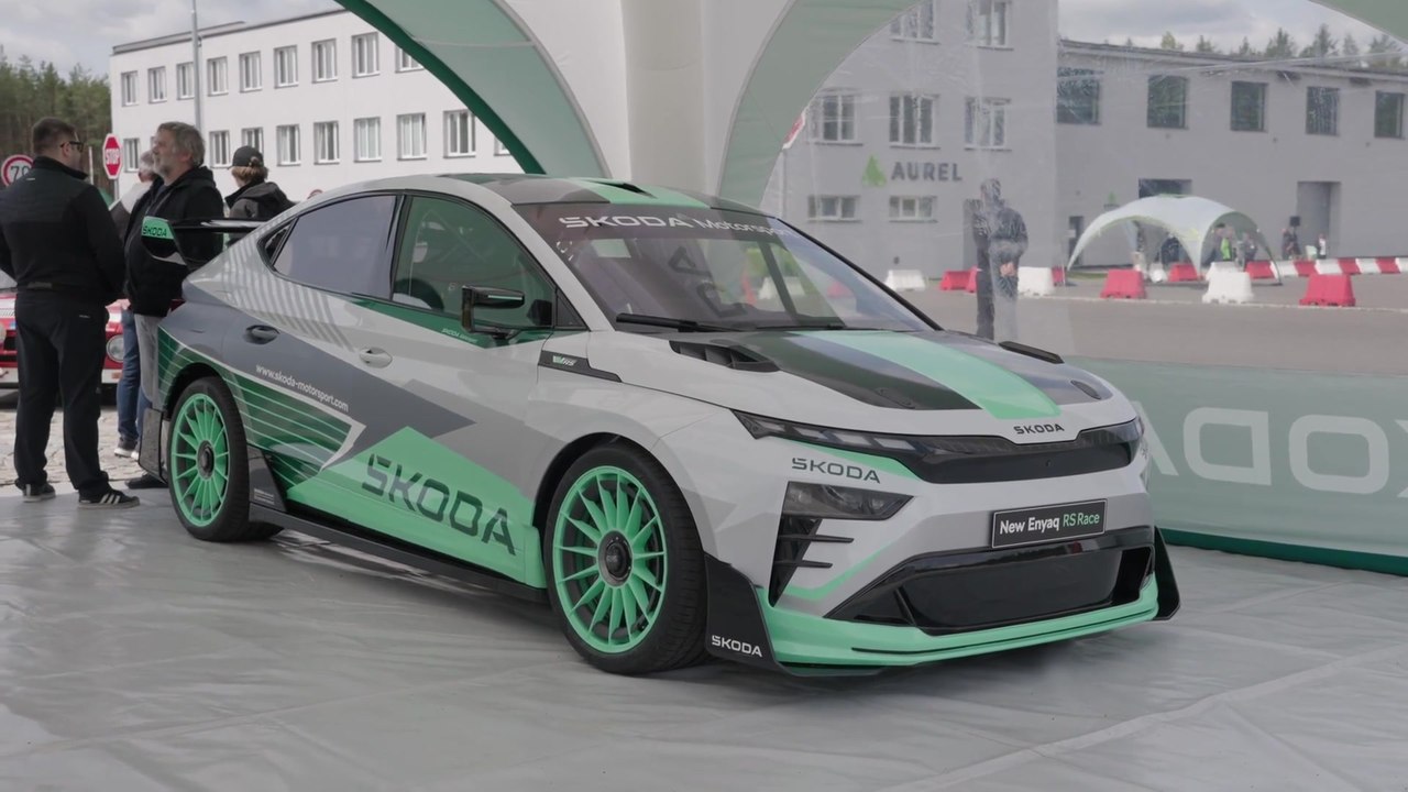 Der neue Škoda Elroq RS - Serienmäßig Adaptives DCC-Fahrwerk mit spezifischer Abstimmung und steiferen Stabilisatoren