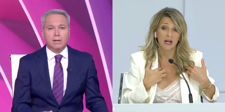 Vicente Vallés retrata la hipocresía suprema de Yolanda Díaz con la corrupción del PSOE