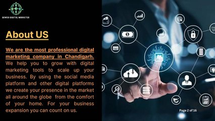 MOST PROFESSIONAL DIGITAL MARKETERS IN CHANDIGARH