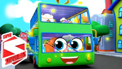 Wheels On The Bus 🚍 | Nursery Rhymes and Baby Songs for Kids in 4K