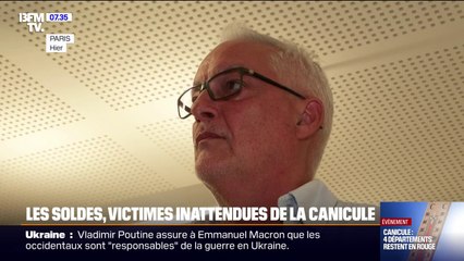 Canicule: démarrage timide pour les soldes en raison des fortes chaleurs