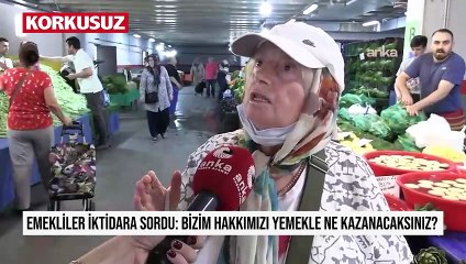 Emekliler iktidara sordu: Bizim hakkımızı yemekle ne kazanacaksınız?