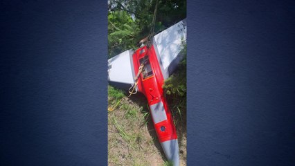 충남 보령 골프장에 시험 평가하던 대공 표적기 추락 / YTN