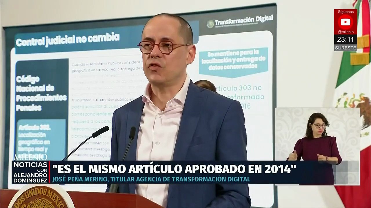 Claudia Sheinbaum responde a acusaciones de espionaje en Ley de Telecomunicaciones