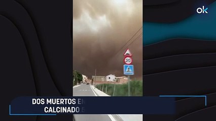 Dos muertos en un grave incendio que ya ha calcinado 5.000 hectáreas en Lérida