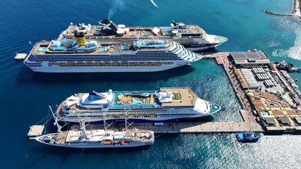 Avrupa ve Amerika'dan akın var: 4 kruvaziyerle geldiler