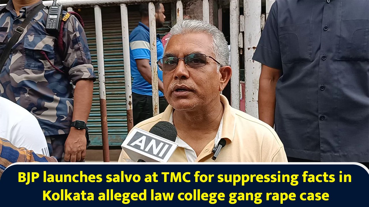 BJP launches salvo at TMC for suppressing facts in Kolkata alleged law college gang rape case