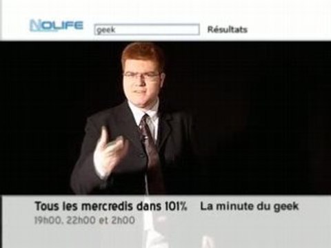[NOLIFE] LA MINUTE DU GEEK [PREVIEW]