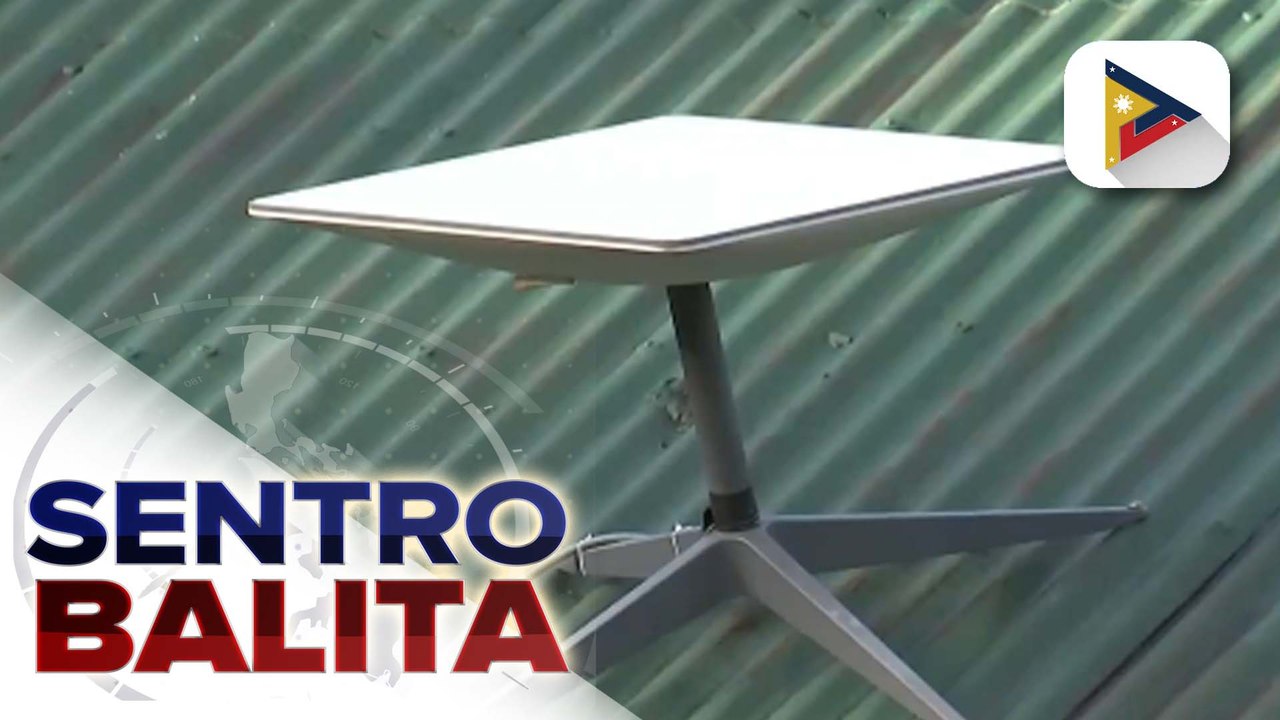 Isang malayong paaralan sa Makilala, Cotabato, kinabitan ng pamahalaan ng internet satellite dish para sa libreng internet access