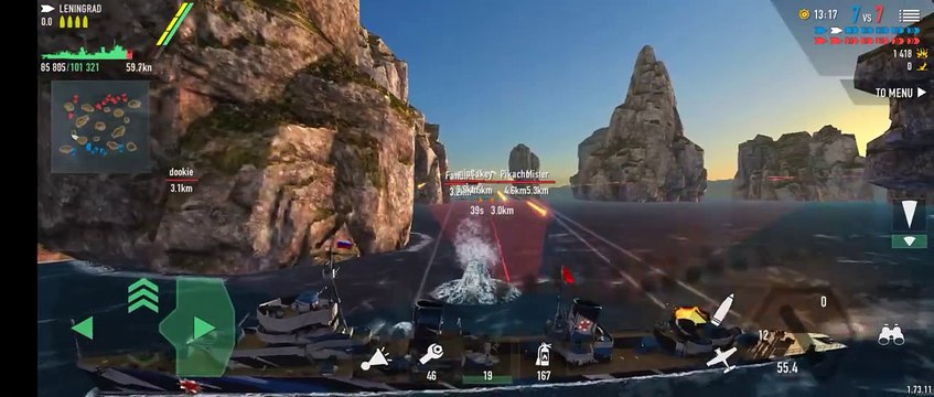 World of Warships legends | Russian Best Battleship | 8K Naval Battle Video | 4K Video | Aircraft Carrier | Gameplay Destroyer vs Cruiser War Game