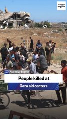 Doctor: People killed at Gaza aid centers