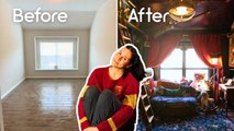 Harry Potter Fan Transfigures Home Office Into Wizarding Workspace