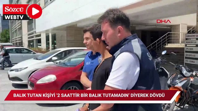 Balık tutan kişiyi 'İki saattir bir balık tutamadın' diyerek dövüp denize attı, eşyalarını gasp etti